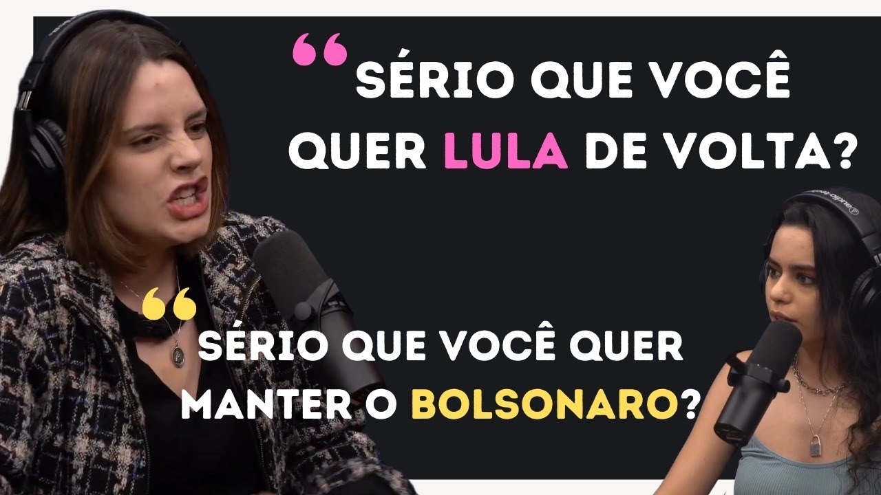 ZOE MARTINEZ E YASMIN DISCUTEM: LULA OU BOLSONARO?  | Cortes do Voodoo