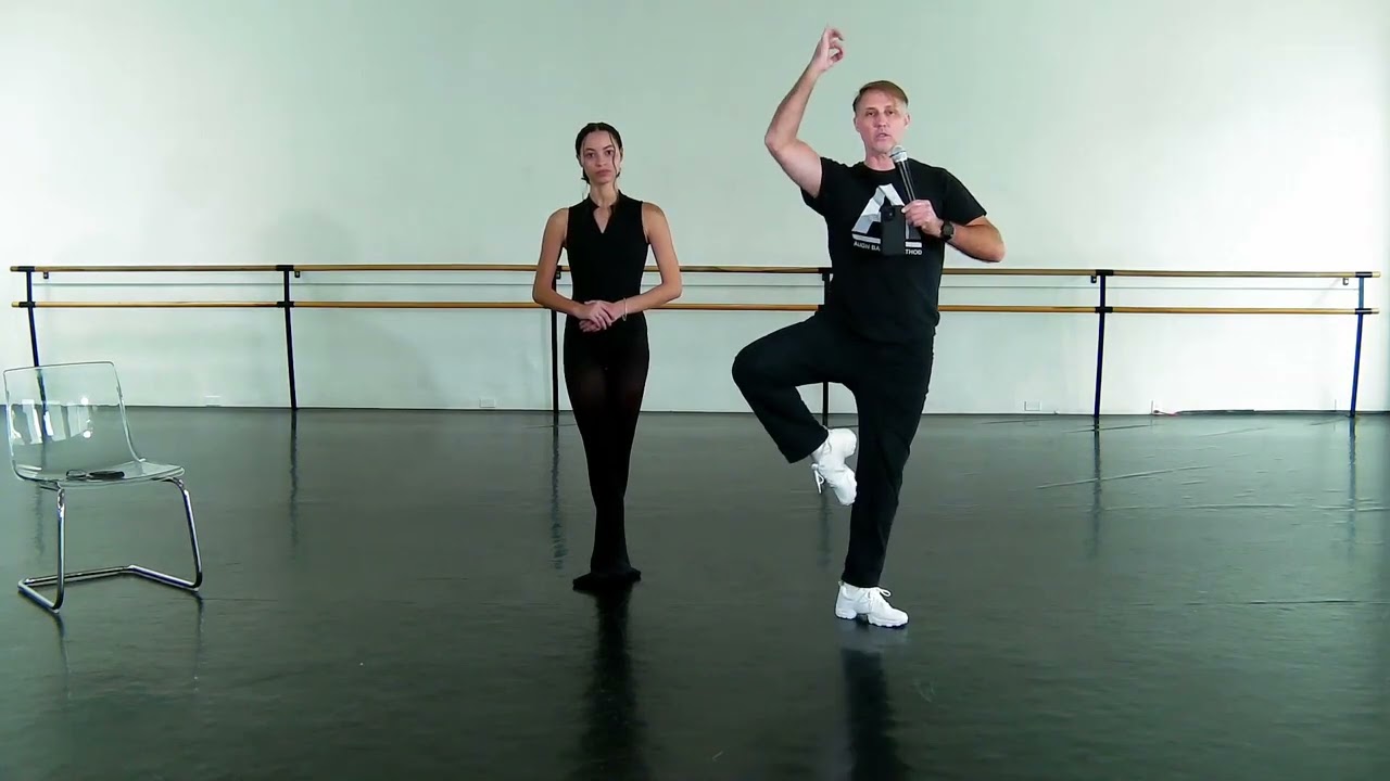 Autumn's Ballet Class. Part 20: Passe Releve Balances, Continued