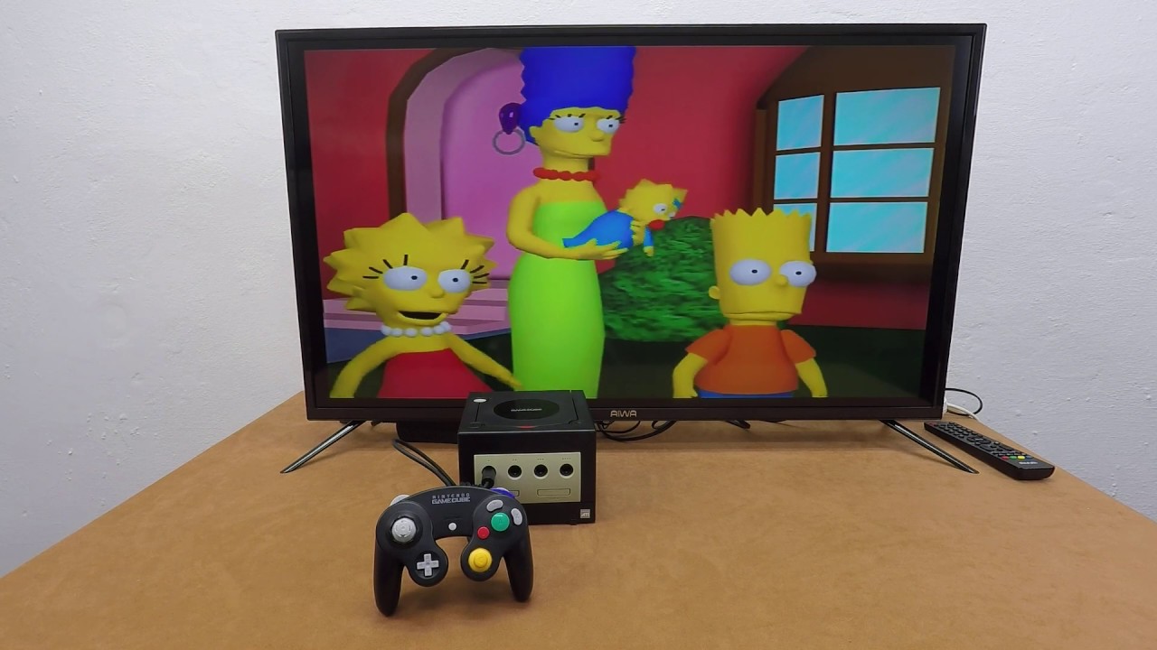 Nintendo GameCube — Дорожная ярость Симпсонов