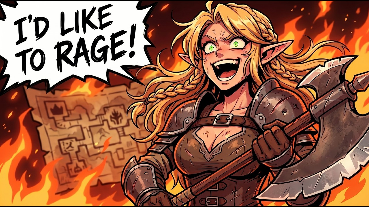 I WOULD LIKE TO RAGE! | Master of Disaster | Funny D&D Song | Fantasy Tavern Music