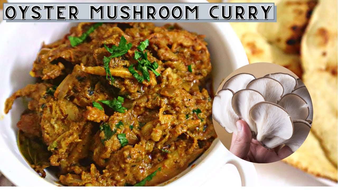 How to Make Oyster Mushroom Masala Curry | Oyster Mushroom Recipe But Better than Takeout