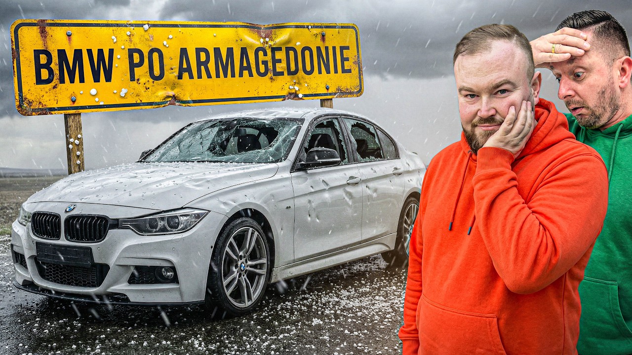 ODBUDOWA BMW 320D (F30) PO GRADOBICIU #1 | JAK NIE NAPRAWIAĆ AUTA PO GRADOBICIU | PORZUCONY PROJEKT