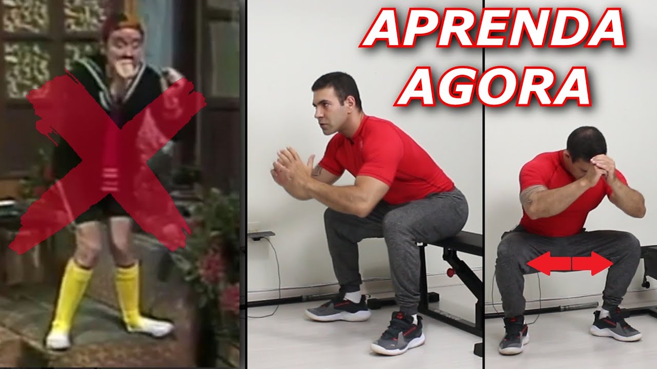 O MELHOR EXERCÍCIO PARA COXAS E GLÚTEOS EM CASA - COMO FAZER AGACHAMENTO