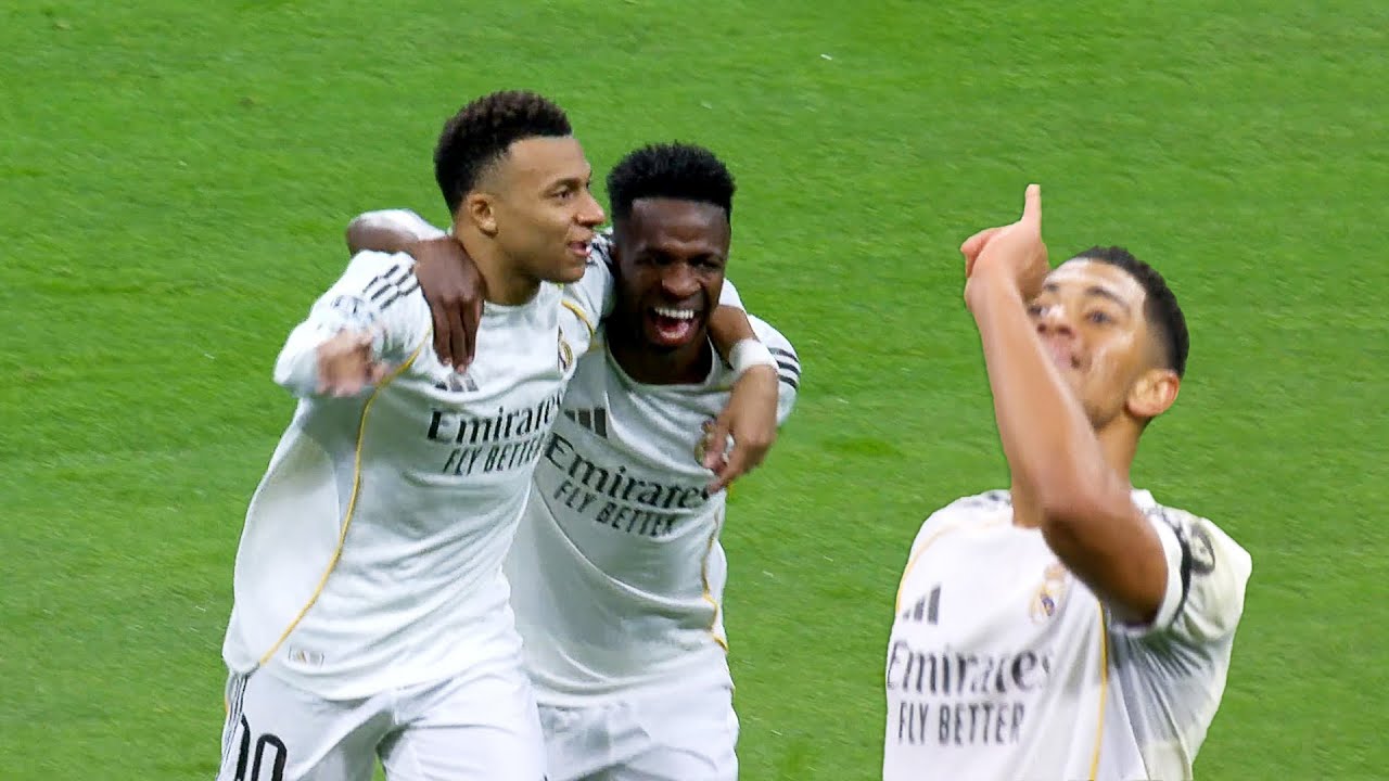 Football Showdown Jude Bellingham Mbappe Vinicius vs Monaco TOP PLAYER