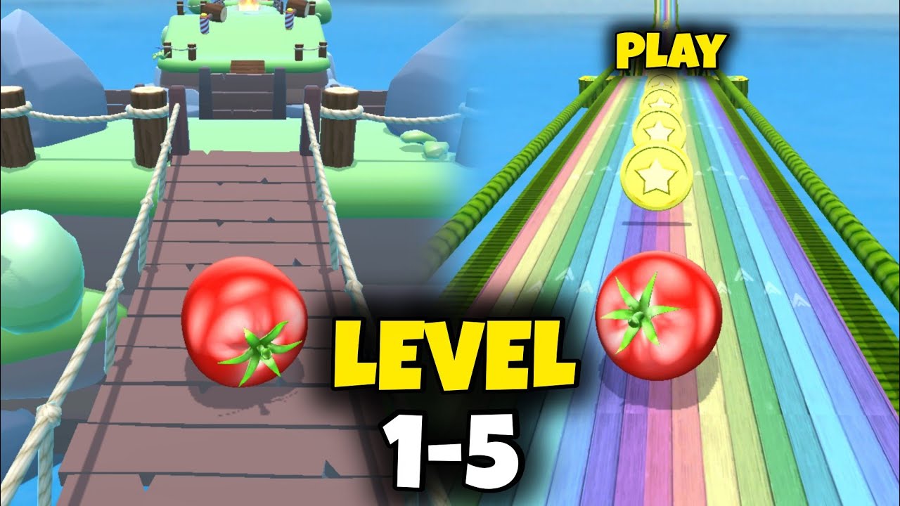 Super Rolling Balls - Level 1-5 - Gameplay