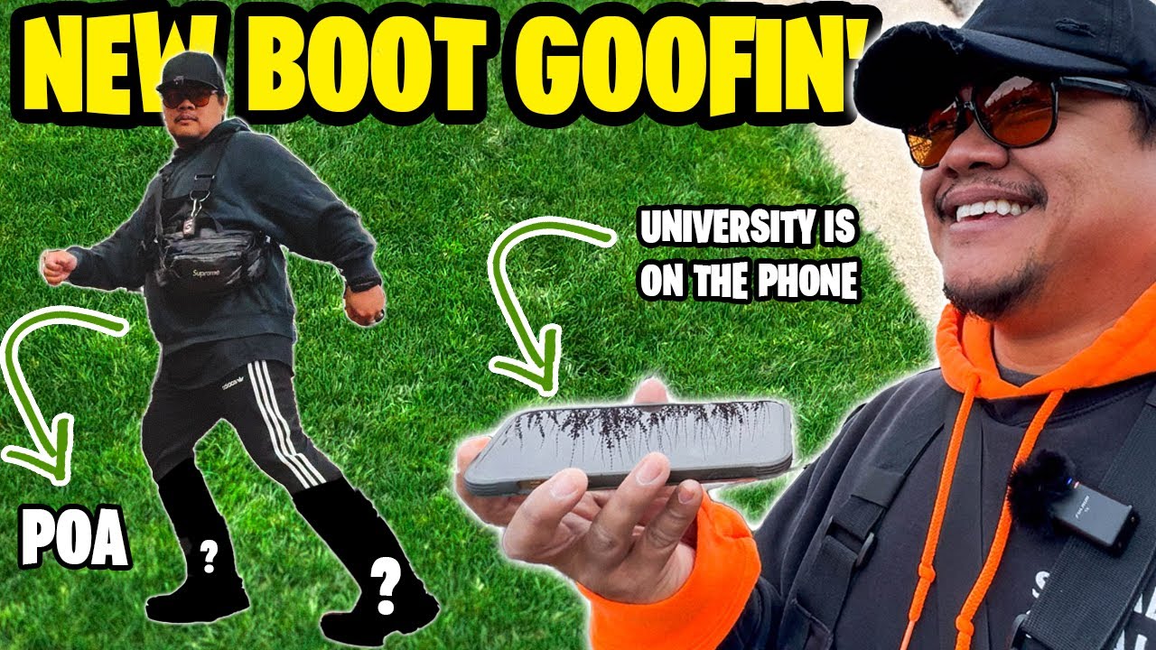 New Boot Goofin' ~ Poa Has Taken Over ~ Spoke to a University to get advice on grassy weeds 🤓🤙🏾