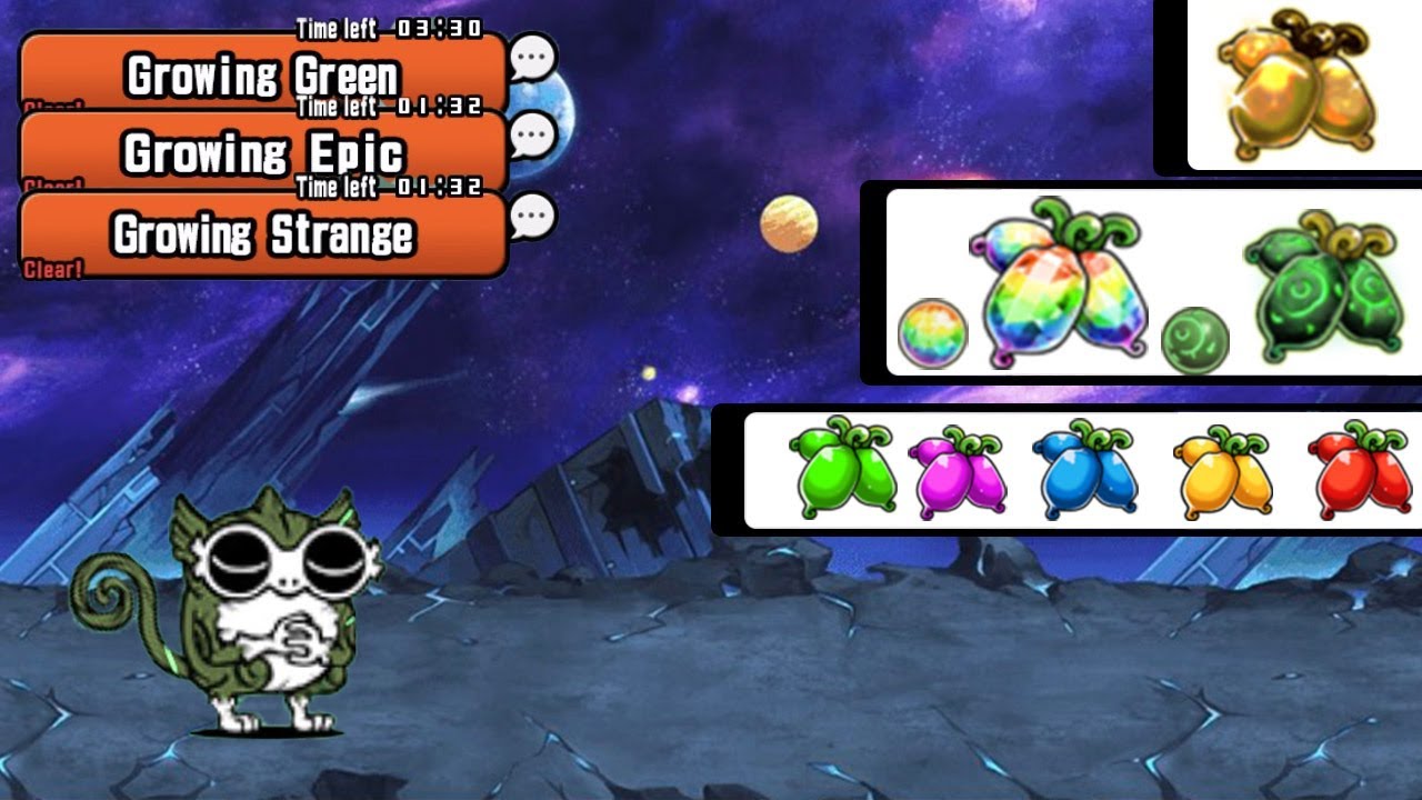 battle cat how to : วิธีหาหา cat fruit