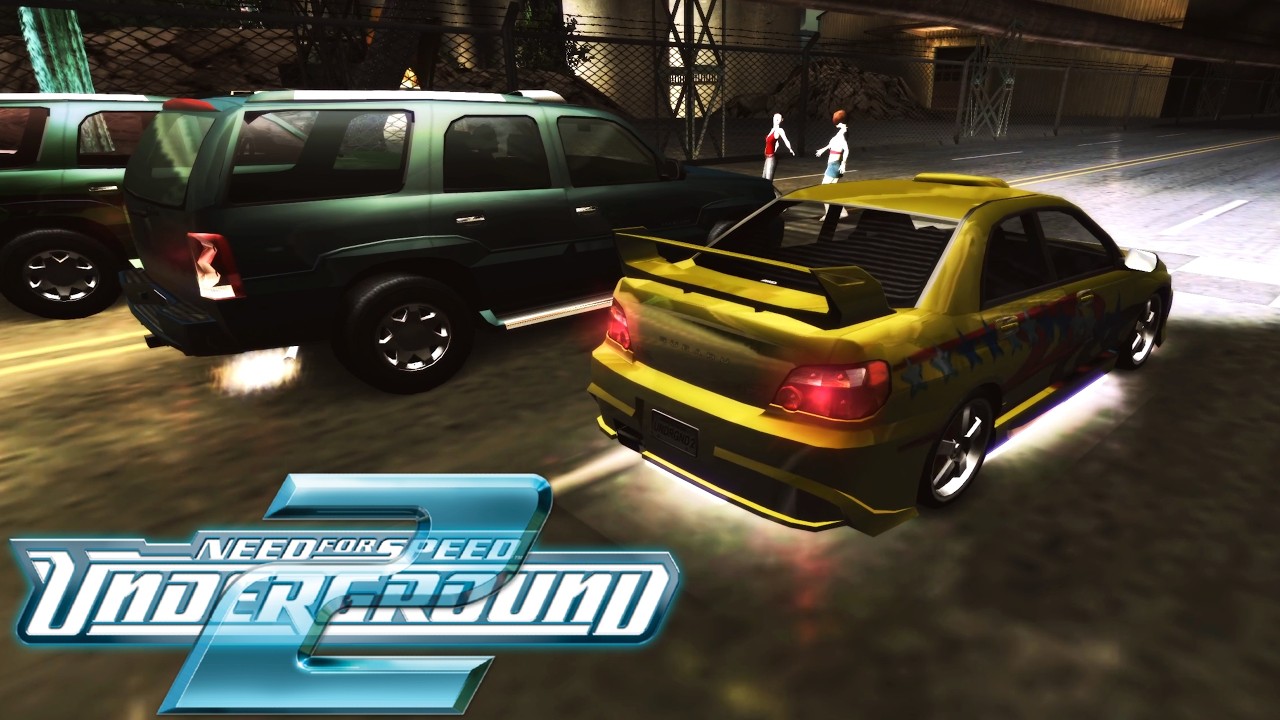 Свой среди чужих 🥷 Импреза против джипов | NFS Underground 2