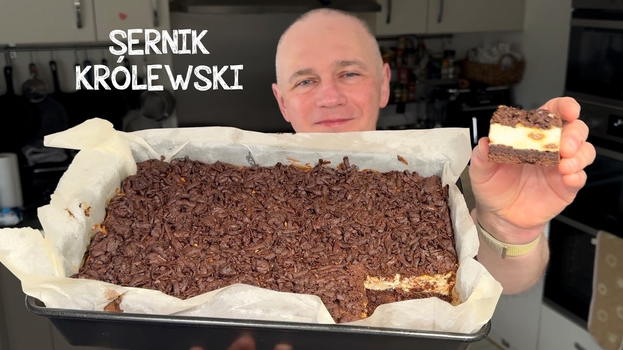 Sernik kr&oacute;lewski jak u mamy. Nie opada i jest bardzo prosty w zrobieniu!