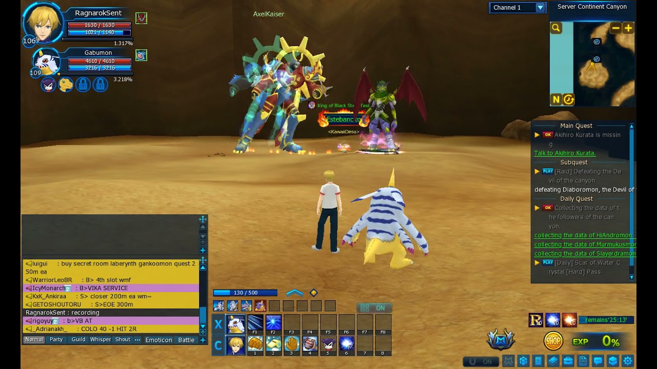 Digimon Master Online Bug Damage Susanomon