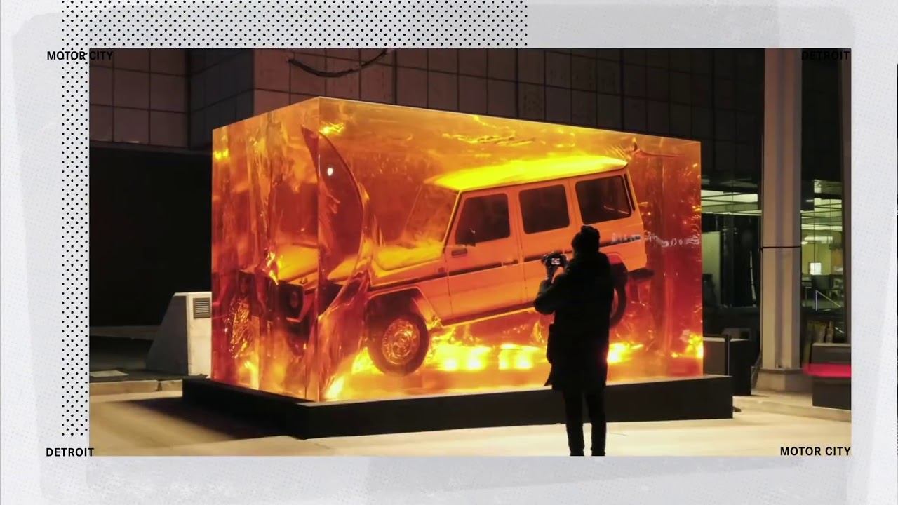 Mercedes-Benz G-Klasse | De Amber Cube op de Tour NAIAS
