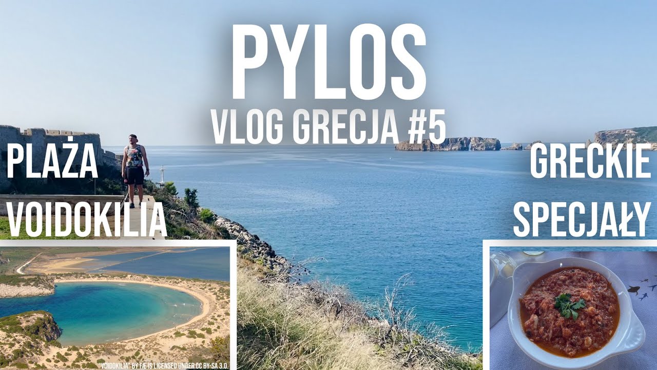 Pylos - piękne plaże i lokalne jedzenie | Z namiotem przez Grecję odc. 5
