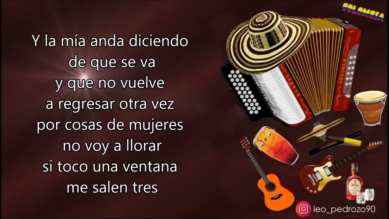 La Inconforme, Diomedes Diaz - Letra