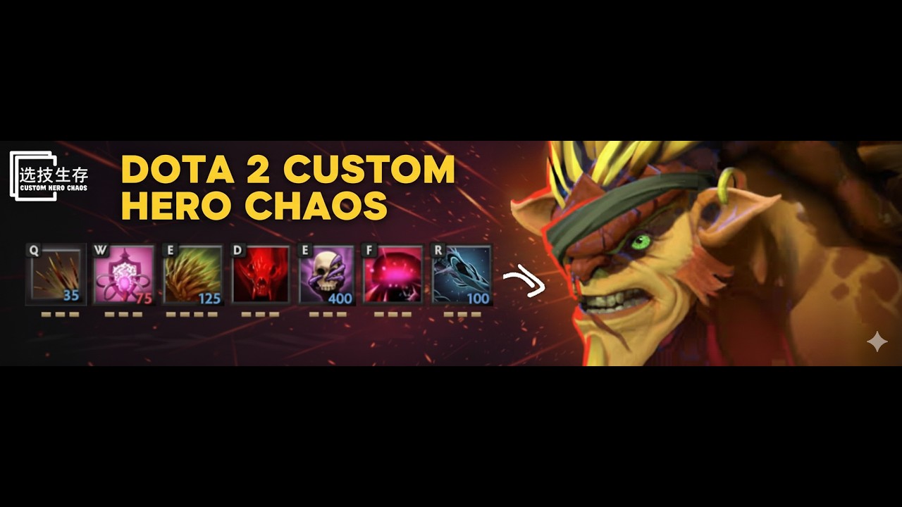 Bristleback With IMBA Skill Combo - Dota 2 Custom Hero Chaos