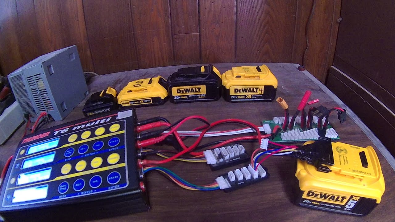 DeWalt 12v/20v Max Battery custom charging