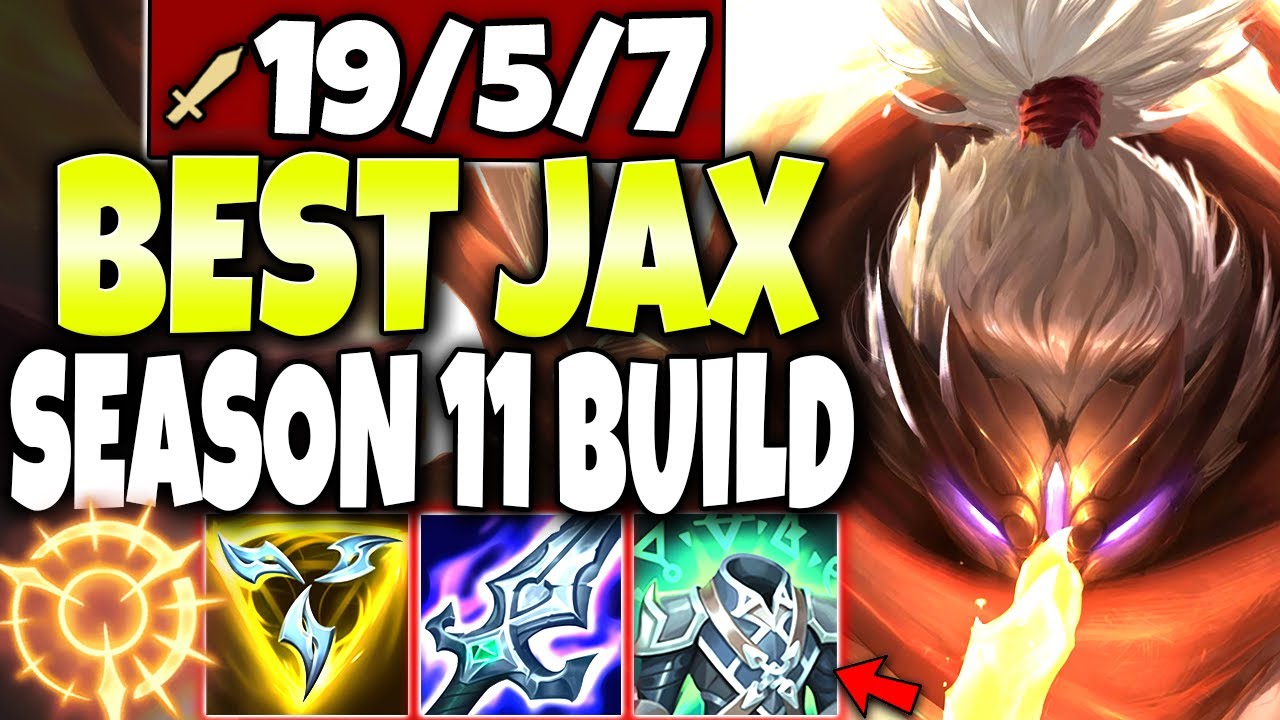 Destroy them ALL with the Best Season 11 Jax Build 🔥 LoL Top Jax s11 Gameplay - League Of Legends