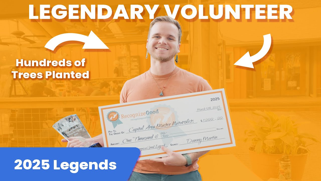 RecognizeGood Volunteer Legends -  Danny Martin