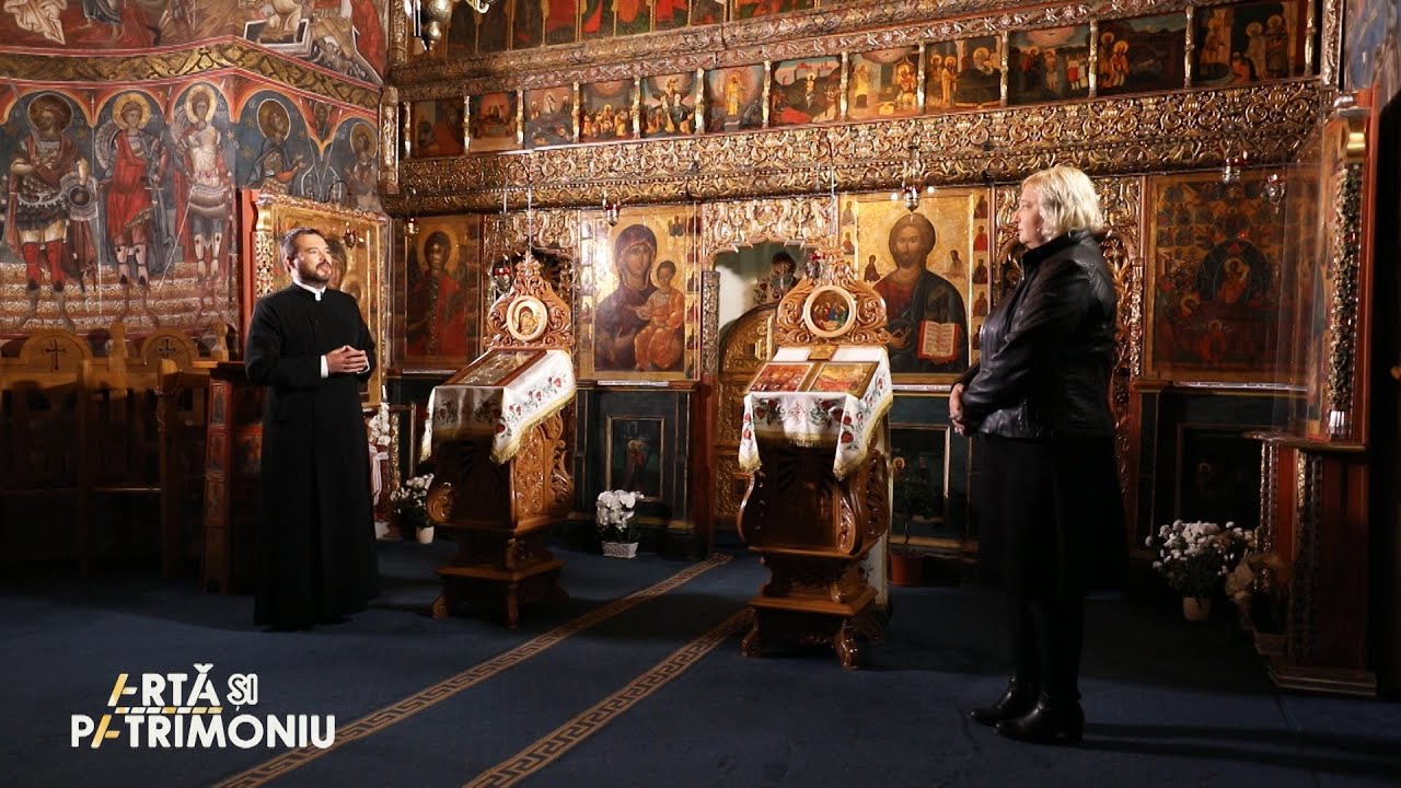 Icoanele „Iisus Hristos Pantocrator” și „Hodighitria Carpatică” - Mănăstirea Humor