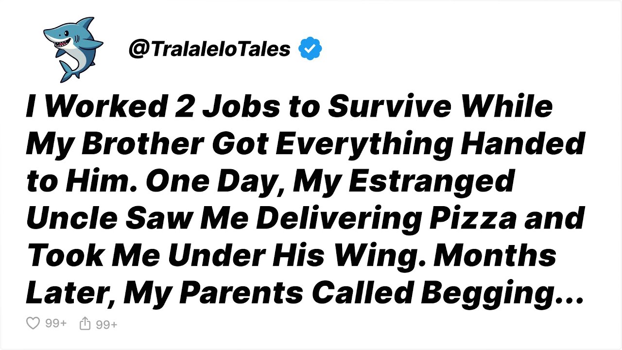 I Worked 2 Jobs to Survive While My Brother Got Everything Handed to Him. One Day - Reddit Stories