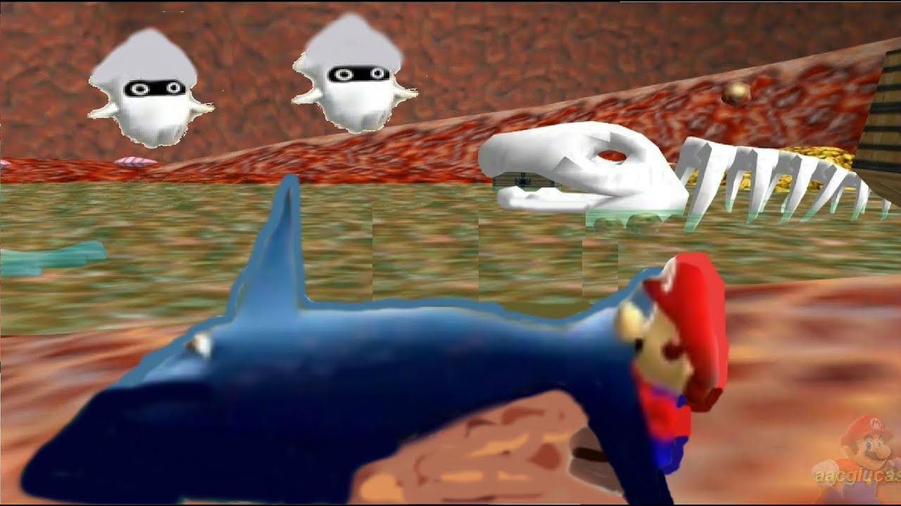 Super Mario 64 Last Impact 100% World 3 - Course 11: Big Beast's Belly