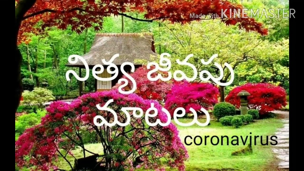 Nithya jeevapu maatalu (కరోనా )