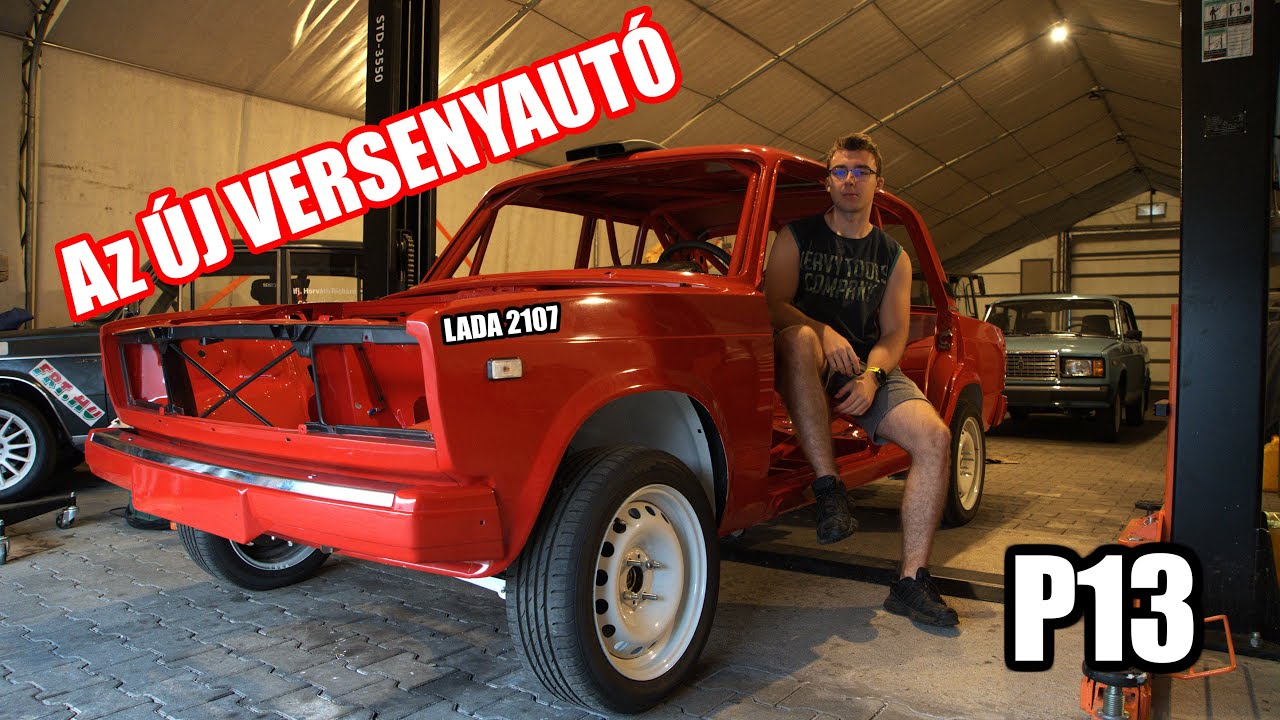 Mi lesz az új VERSENYAUTÓBAN? Futómű+Tervek |LADA 2107 - Versenyautó Építés|