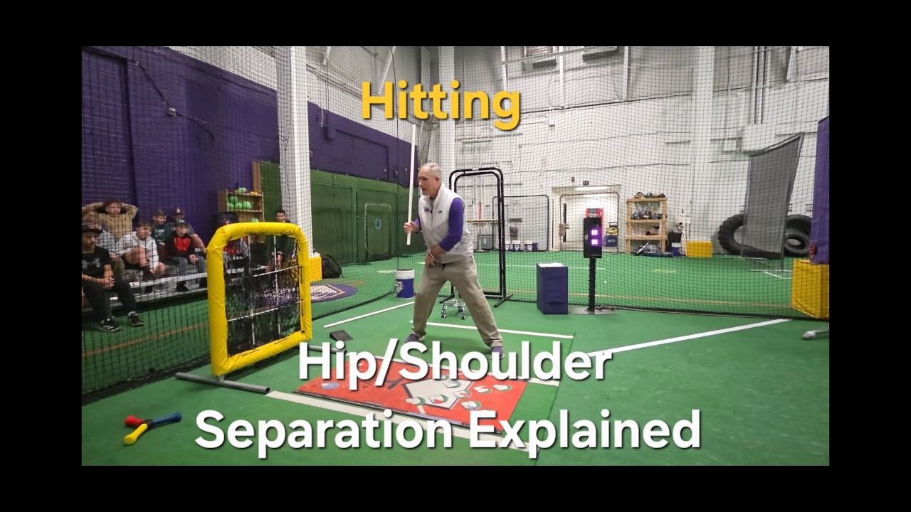 Hitting - Hip/Shoulder Separation Explained