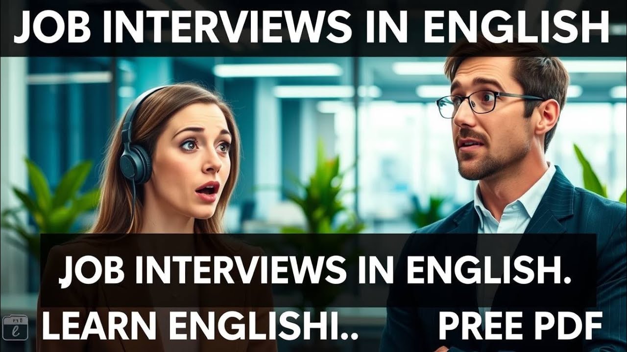 Job Interview in English | English podcast for learning English 