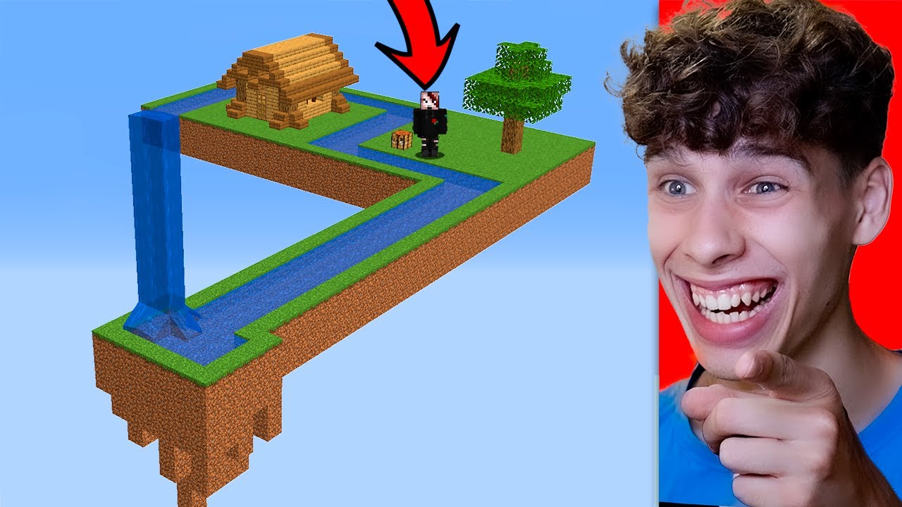 Trolleé a Mi Amigo con Ilusiones Ópticas en Minecraft
