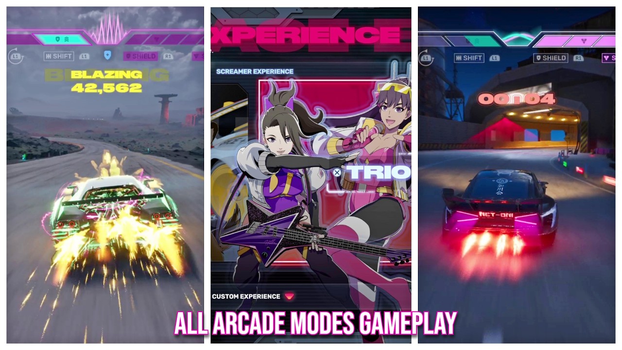 Screamer Arcade Mode PS5 Gameplay - All Arcade Modes
