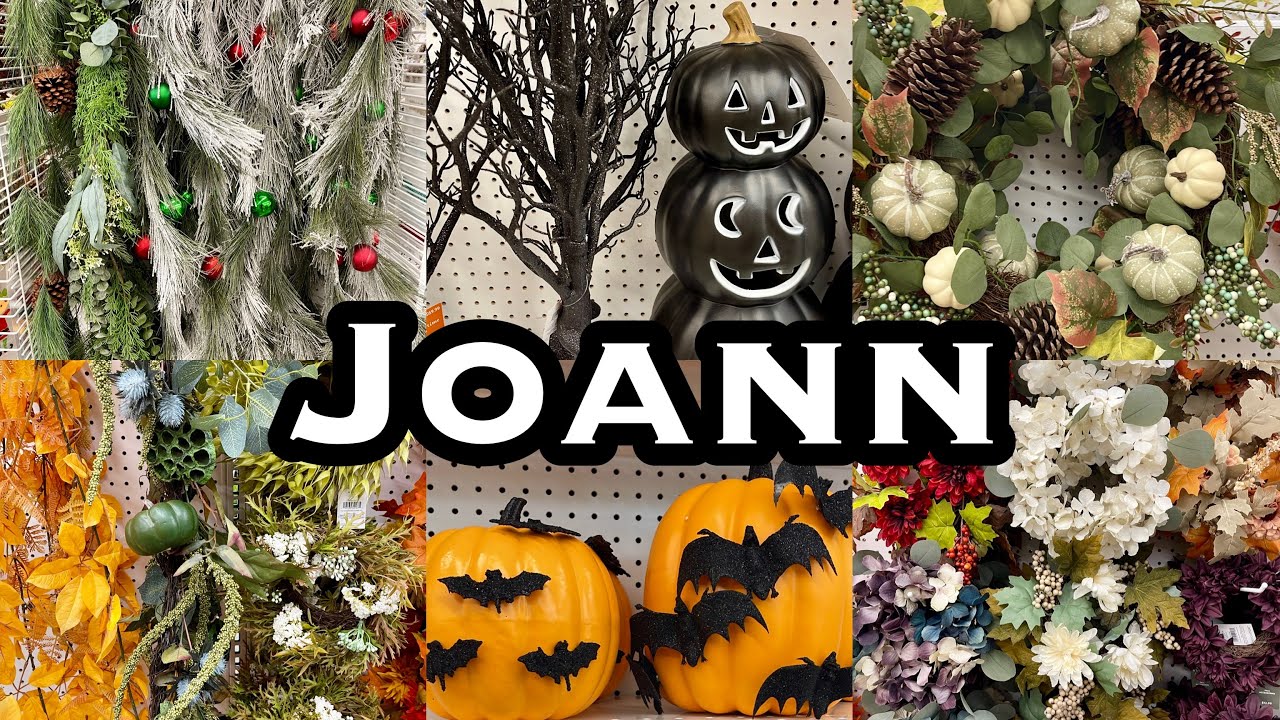 JOANN FALL & HALLOWEEN DECOR 2022 &bull; SHOP WITH ME