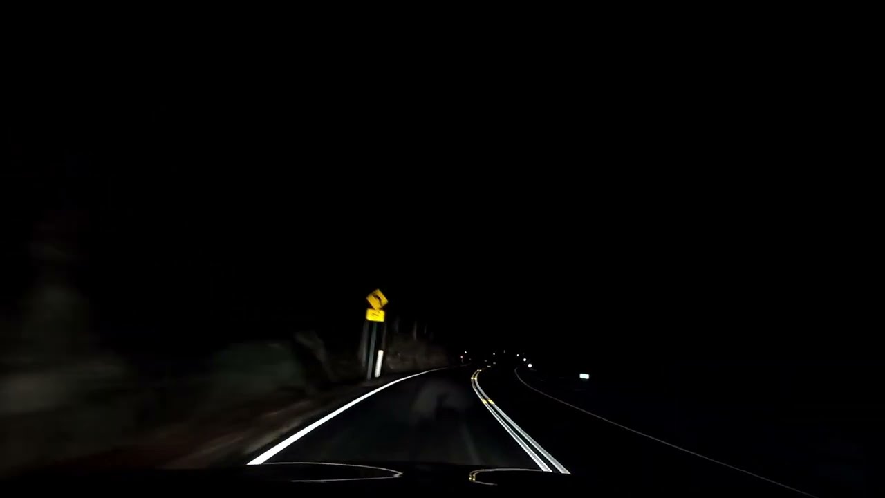 H6 Subaru night time touge run
