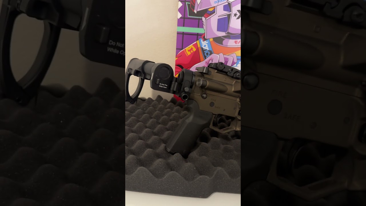 Strike Industries Link Angled Hand Stop on Diamondback DB15 #strikeindustries #ar15 #guns #rifle