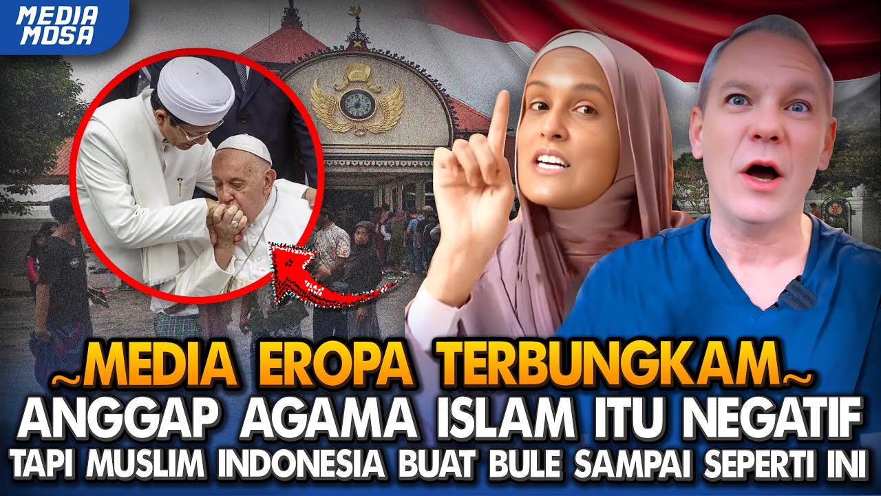 Muslim Indonesia bikin Media Eropa Terbungkam‼️ bukan karena jumlahnya… tapi ini alasannya 😳🇮🇩