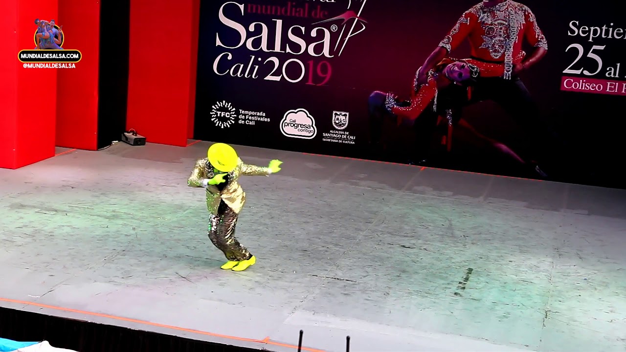 Juan Sebasti&aacute;n Guerra - Campe&oacute;n Solista Categor&iacute;a profesional  del FESTIVAL MUNDIAL DE SALSA en Cali