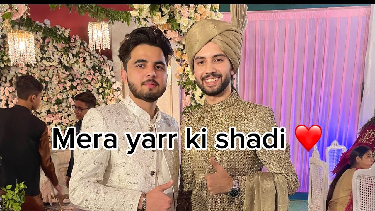 Shaheer khan & Hafsa khan ki shadi 🥳❤️