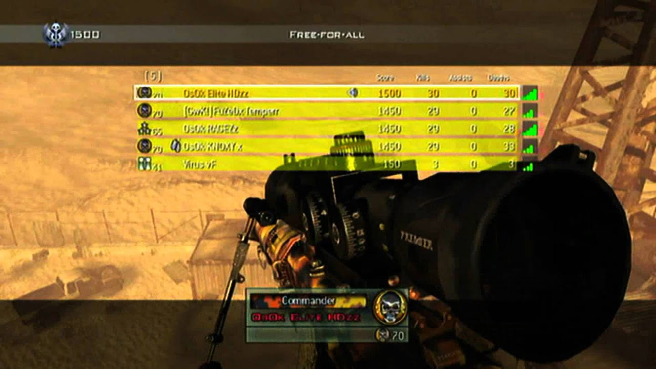 mw2 one clip edit