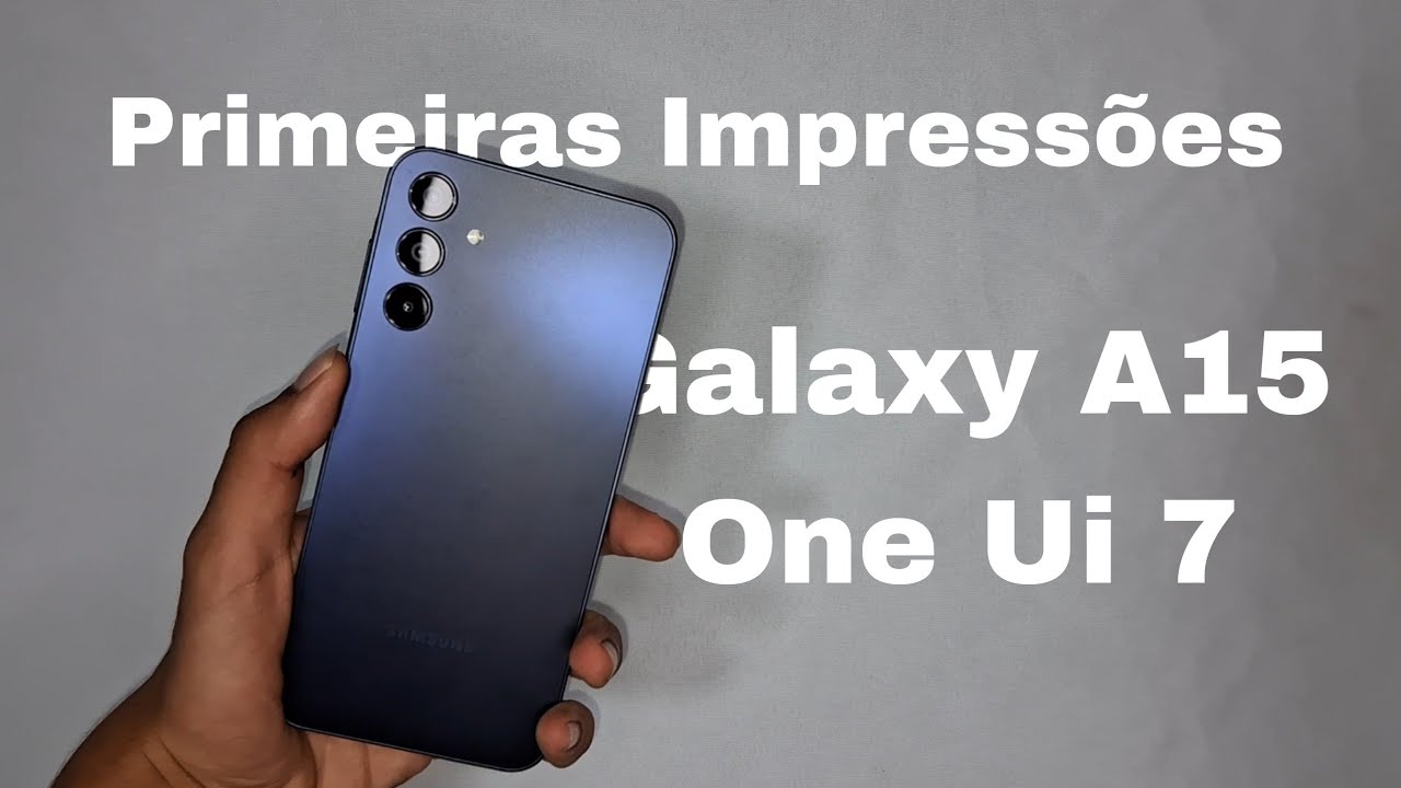 Chegou!! COMO INSTALAR ONE UI 7 NO Galaxy A15 5G, Recebeu a One Ui 7! #oneui7 #galaxya15