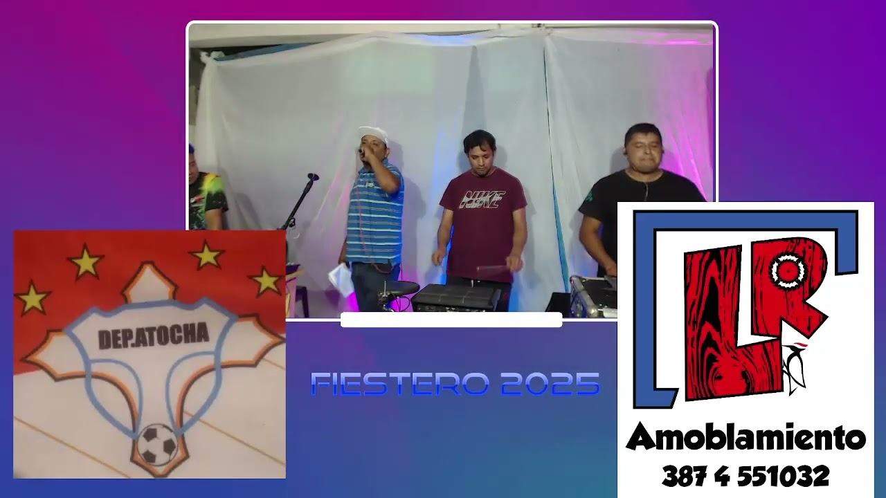 Fiestero 2025 - Dj Martin Perez, Bata Chipi, Animación Roberto Altamirano