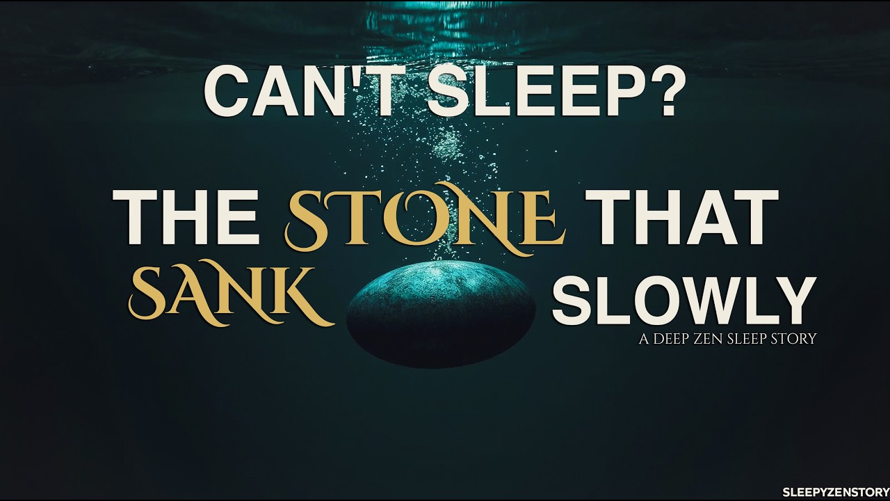 Over 40 to 70 Struggling for Calm Sleep?The Stone That Sank Slowly | Deep Zen Sleep Meditation Story