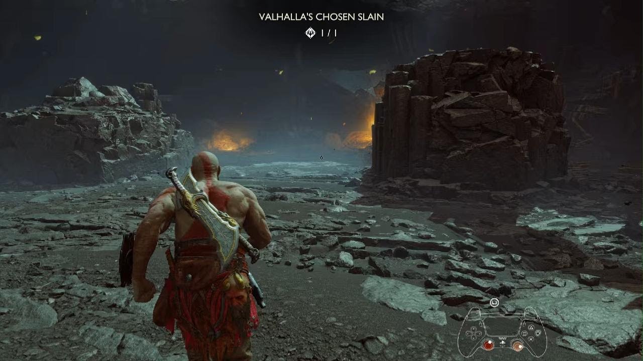 God of War Ragnarök Valhalla axe run