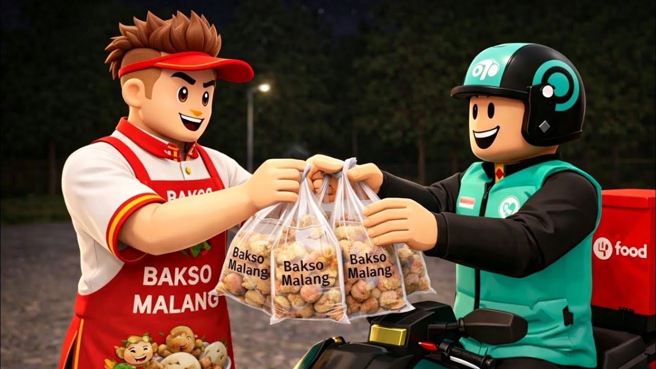 Roblox : bakso malang anomalies special ending Gojek