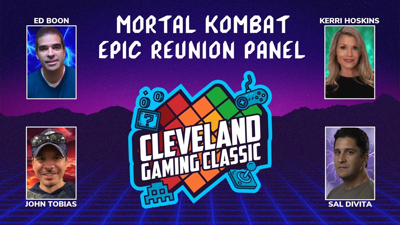 Mortal Kombat Reunion Panel at Cleveland Gaming Classic 2024