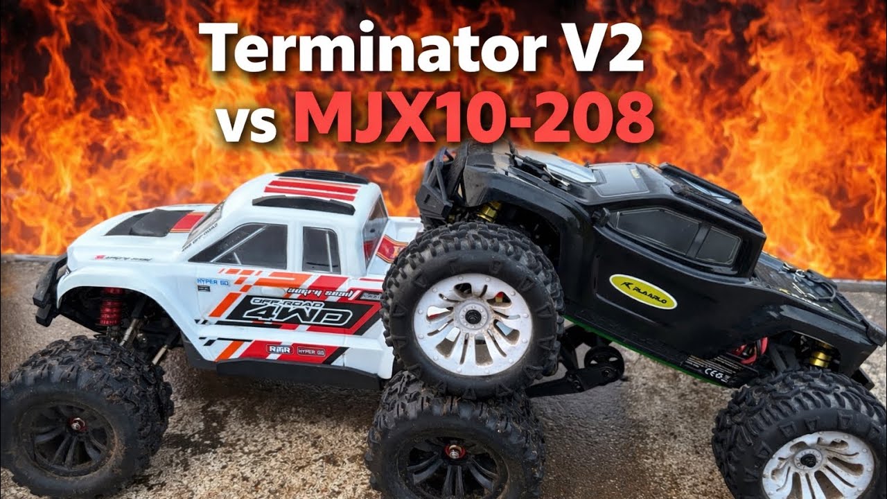RLAARLO OMNI TERMINATOR V2.. & MJX 10208 GO BIG AT THE SKATE PARK.. MUST WATCH 👀💯🤟💪👊