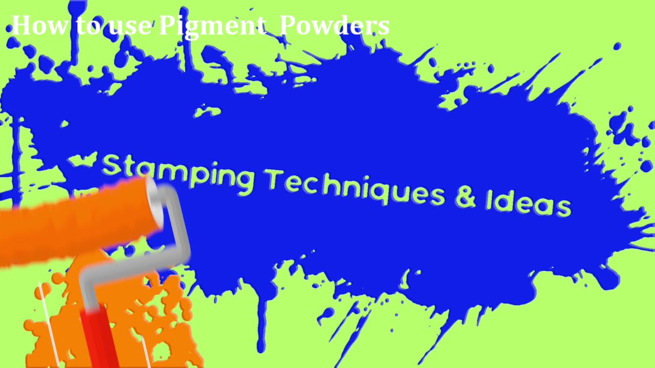 How To Use Pigment Powders