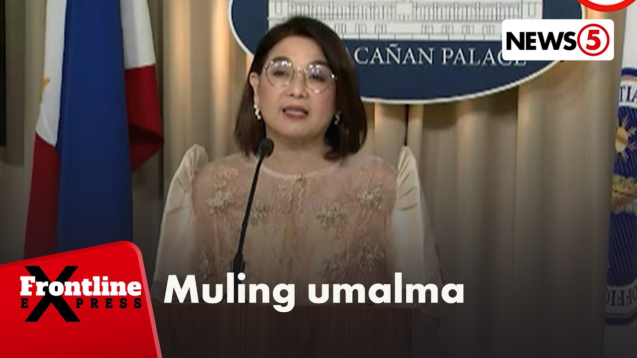 Palasyo, muling umalma sa umano'y pagkidnap kay FPRRD | Frontline Express