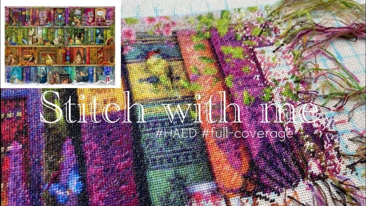 Flosstube 270: Stitch with me [HAED] A stitching shelf Max colors (page 3) 십자수 헤븐