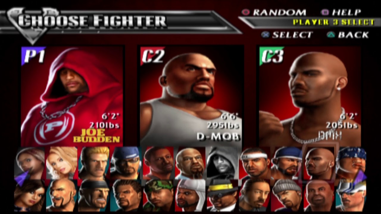 Def Jam Vendetta - Joe VS DMX & D-Mob, Joe & D-Mob VS DMX (Requested)