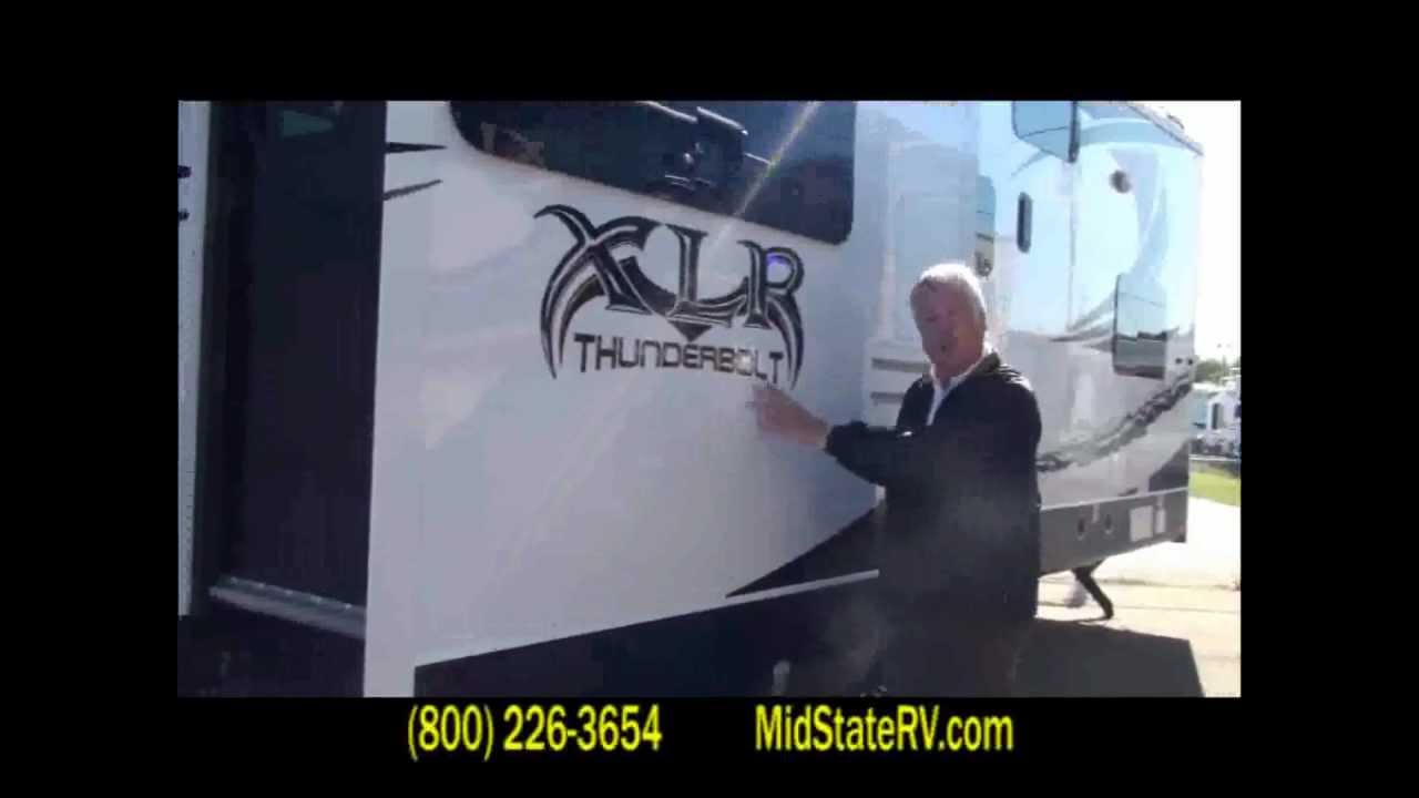 2012 Forest River  XLR Thunderbolt 380AMP Toy Hauler