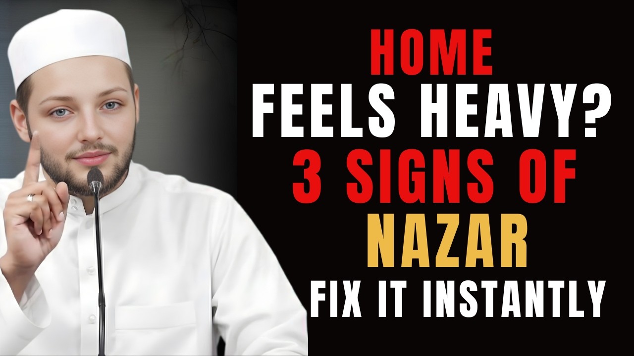 Why Your Home Feels Heavy? 3 Signs of Negative Energy (Nazar) | Abdul Rehman